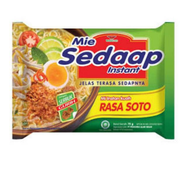 

Mie sedap soto (khusus Ekspedisi)