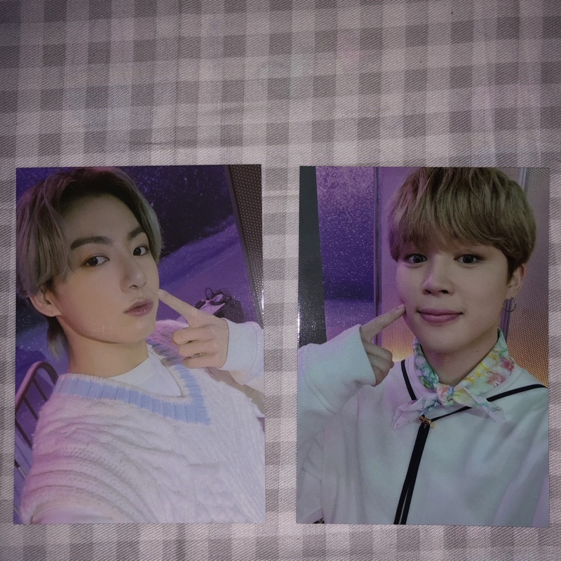 Photocard BTS Pajamas Sowozoo Jikook Official (Bundle)