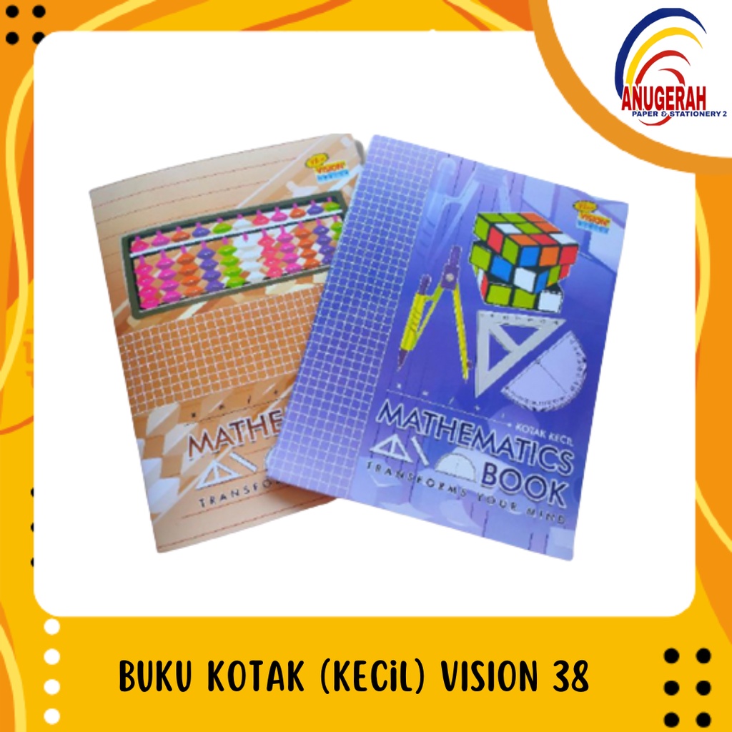 

Buku Kotak (Kecil) VISION 38 (PAK)