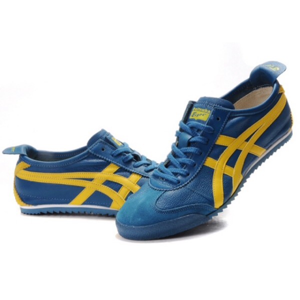 onitsuka tiger mexico 66 blue yellow