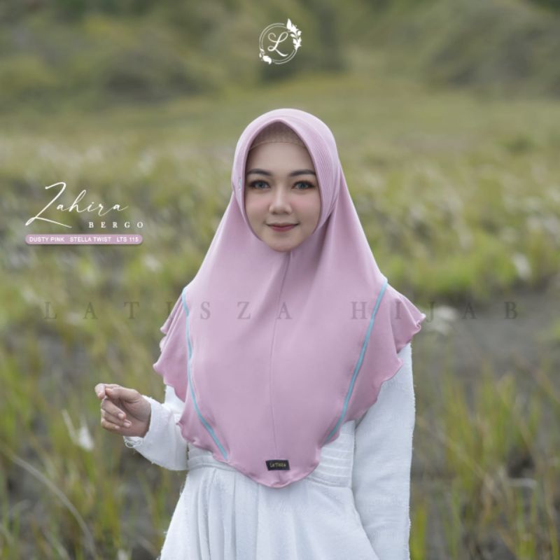 HIJAB INSTAN TERBARU ORIGINAL LATISZA BERGO ZAHIRA /JILBAB KEKINIAN