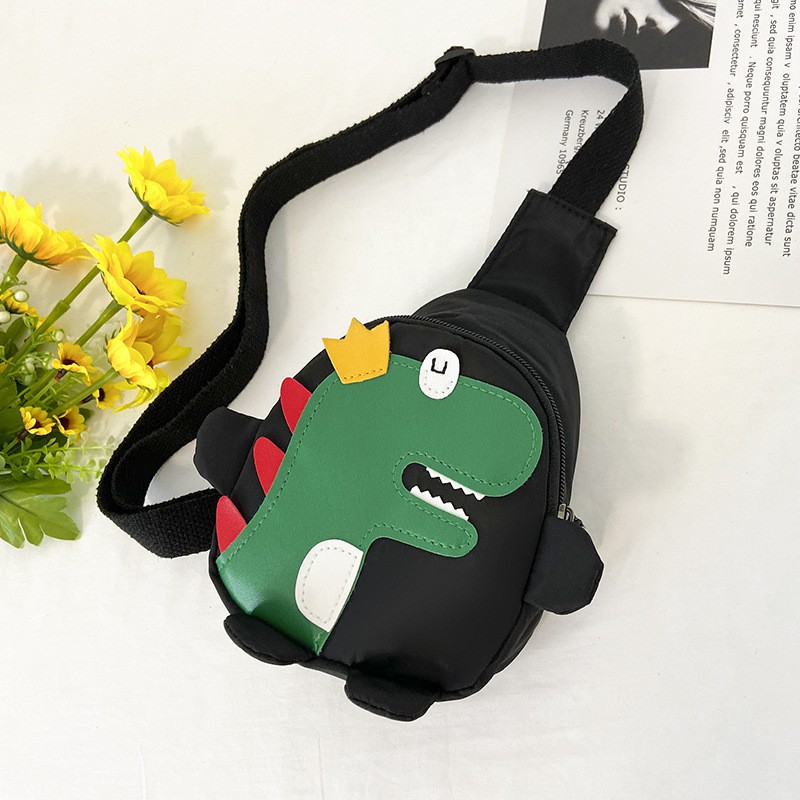 HappyOliver TAS DINO CROWN tas import anak resleting tas slempang anak laki