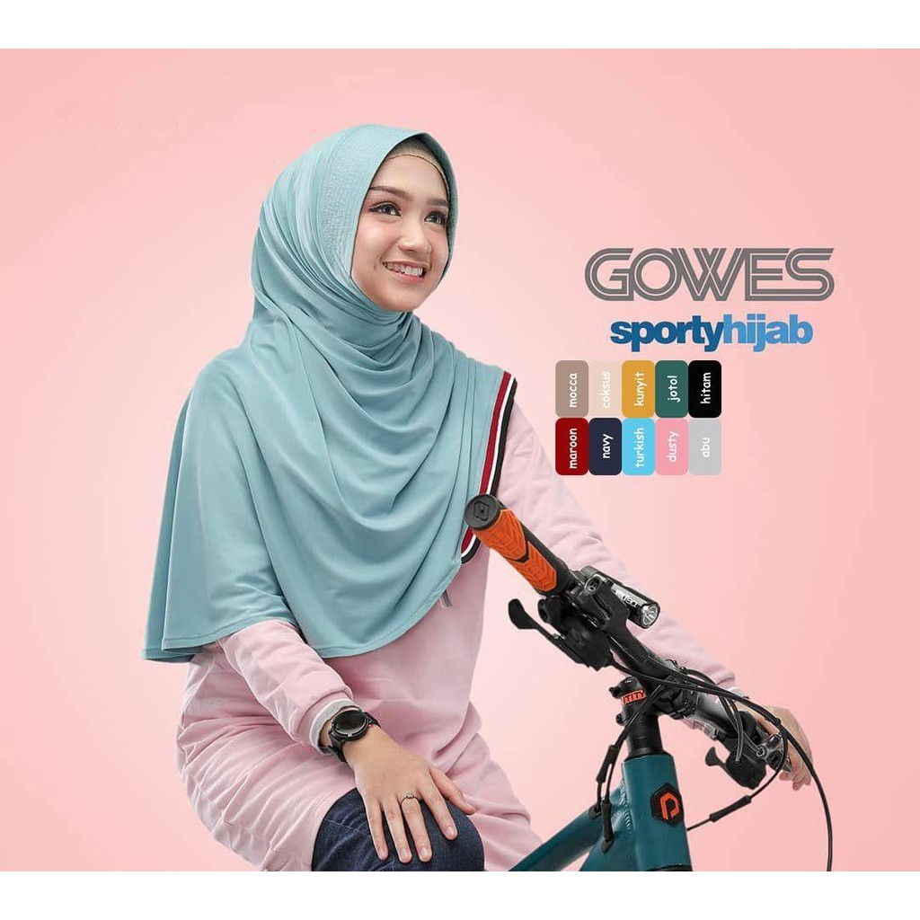 GOWES HIJAB SPORTY KERUDUNG HIJAB/ HIJAB SPORTY / KERUDUNG INSTAN
