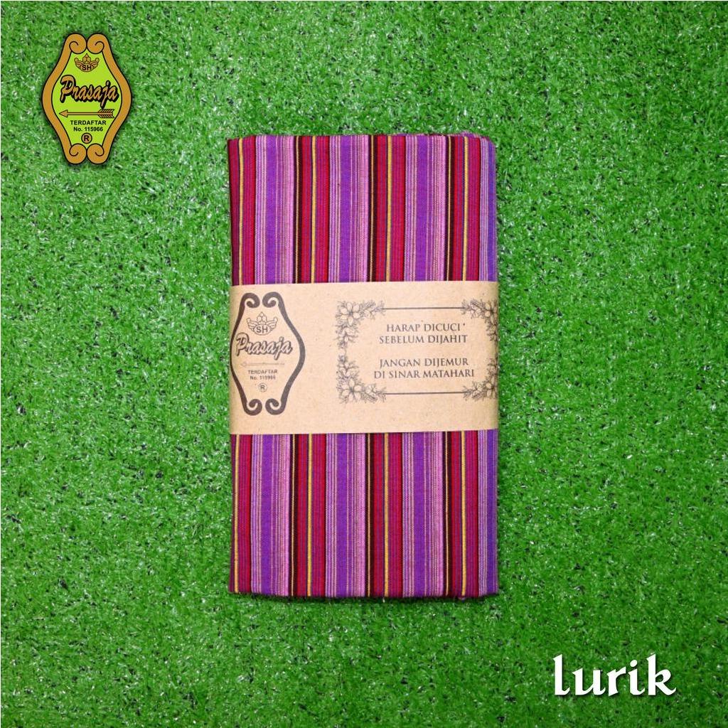 kebaya wanita Lurik Prasojo Garis 770 Pink
