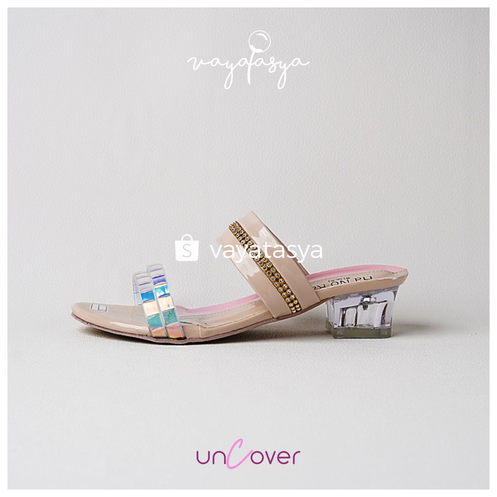 Vayatasya Ha No Ra | Uncover Slip On Anak Perempuan | Sandal Sepatu High heel