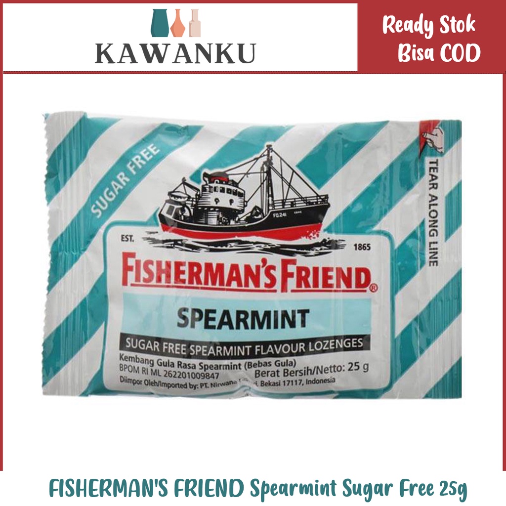 

FISHERMAN'S FRIEND Spearmint Sugar Free 25g