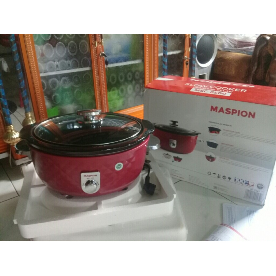 Maspion Slow Cooker 6.0 Liter MSC-6500