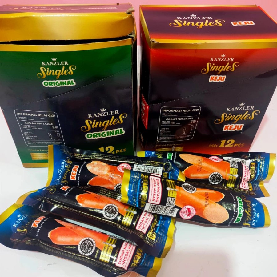 

kanzler singles sosis keju/original