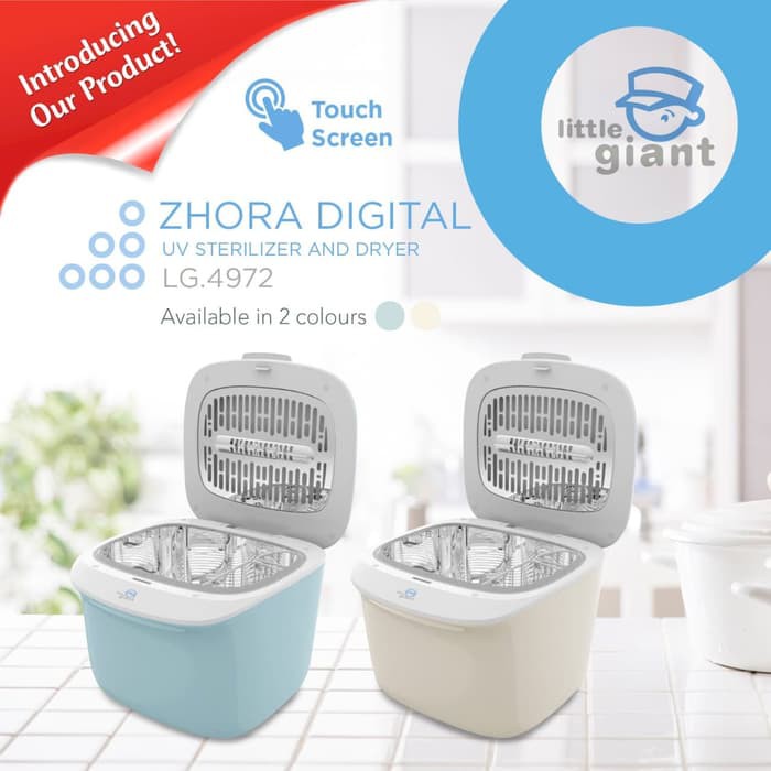 Makassar - Little Giant Zhora Digital UV Sterilizer With Dryer / Steril Botol Bayi