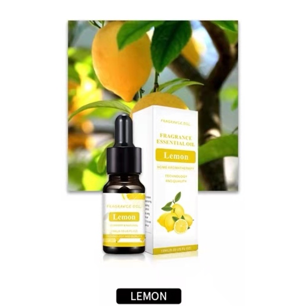 Humidifier Diffuser air aromatherapy 260 ml with 7 colour LED Lamp + Oil Aromatherapy - Pelembab ruangan-TETES LEMON