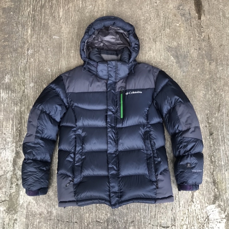 columbia down jaket bulang bulu angsa