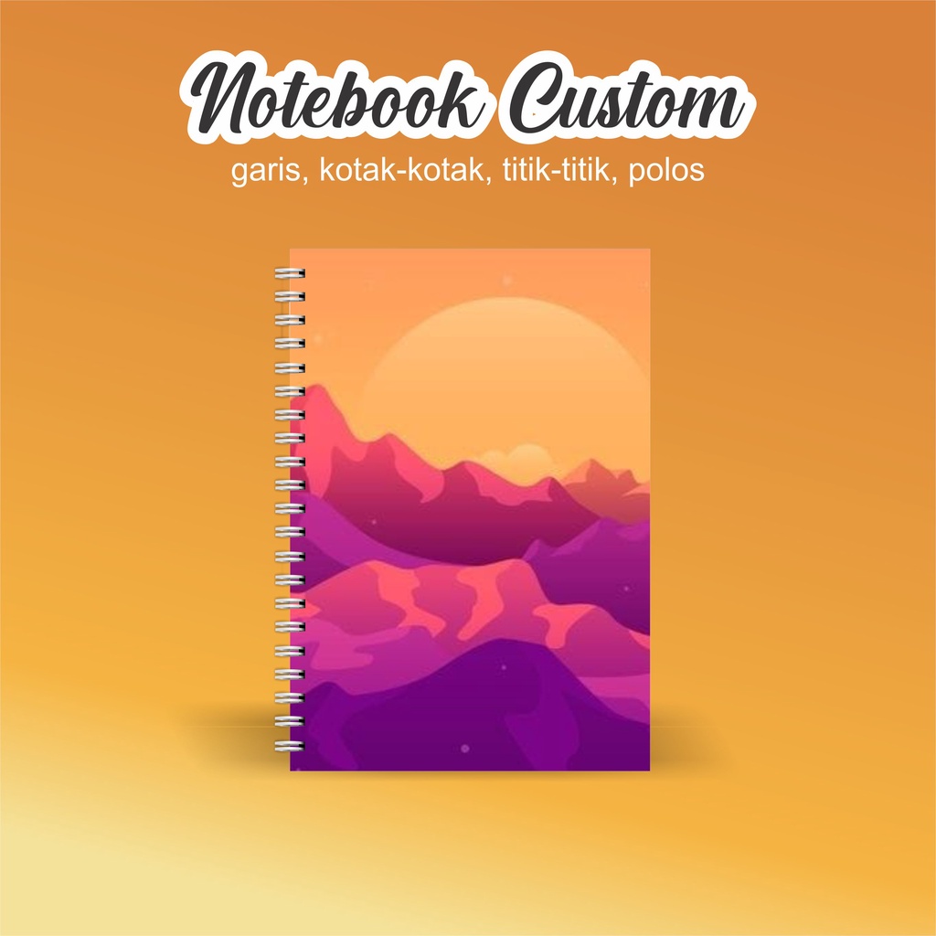 

NOTEBOOK A5 CATATAN/JURNAL BOOKPAPER GRID/KOTAK2#DOTTED/TITIK2#BLANK/POLOS