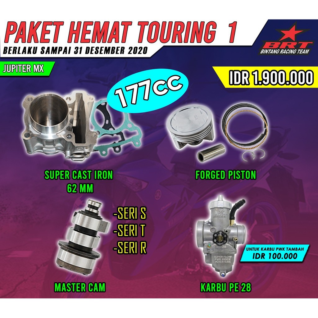 PAKET BORE UP BRT MX