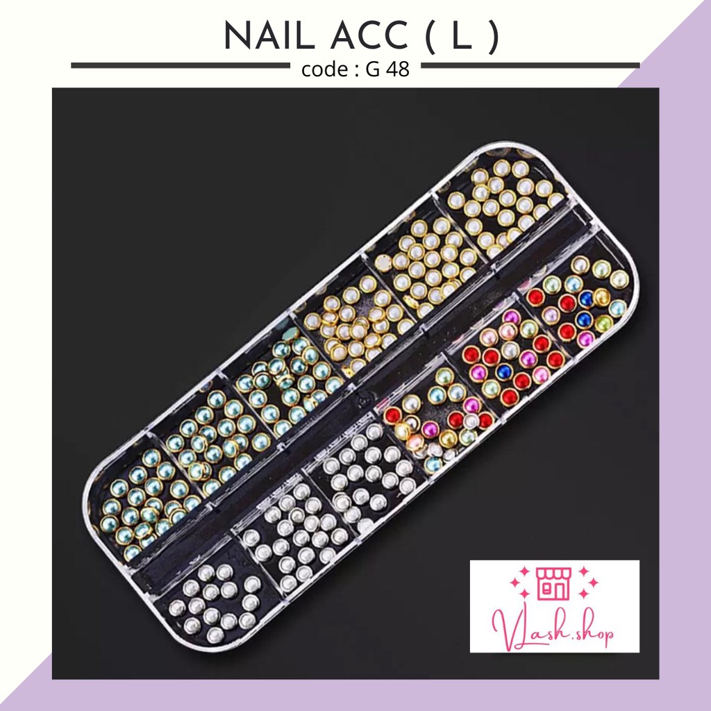 31 - 48 - NAIL ACCESORIES - HIASAN PERMATA KUKU