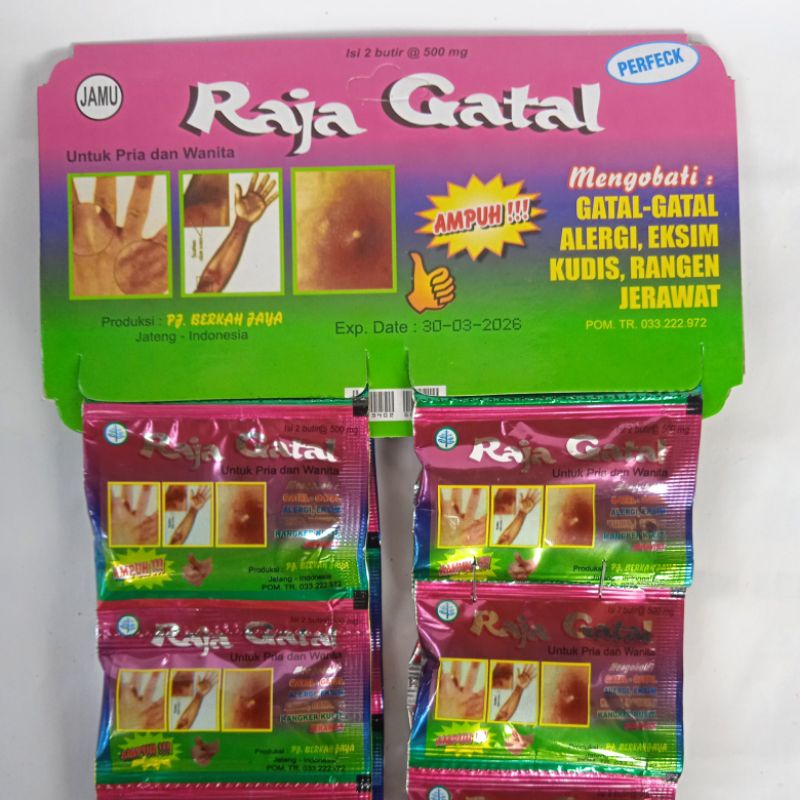 Raja Gatal Kapsul Herbal Original