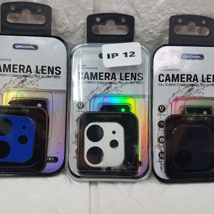 Iphone 12 / 12 Mini / 12 Pro / 12 Pro Max Tempered Glass Camera Lens Protector Kamera