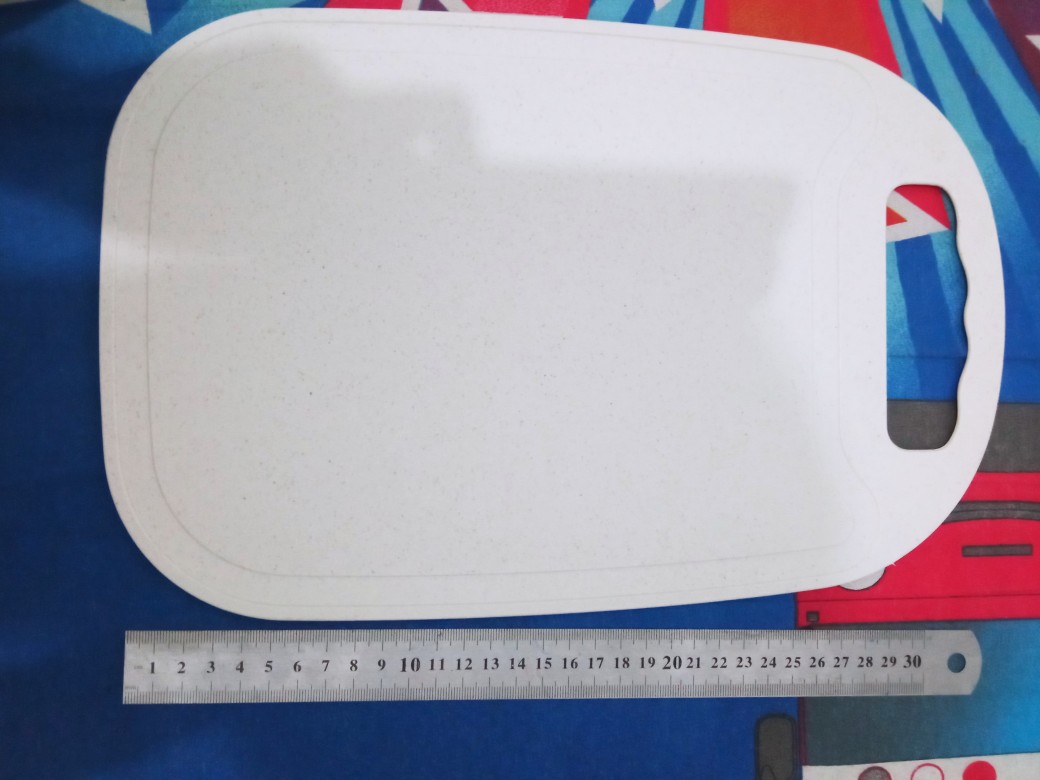 Vishal Talenan Bahan Jerami Gandum Cutting Board/ Alat Dapur Talenan Jerami Gandum Pengiriman Acak