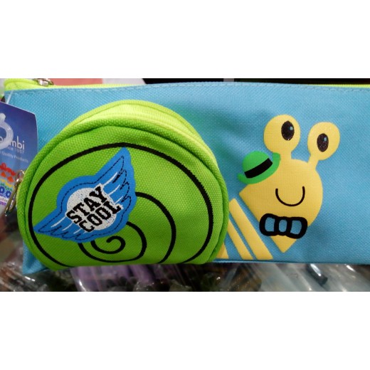 

Tempat pensil anak Snail stay cool bambi free pensil