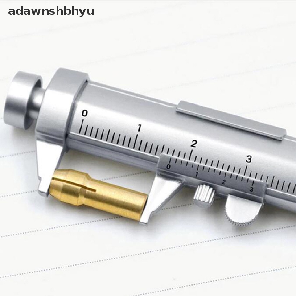 Adawnshbhyu Pena Ballpoint Jangka Sorong Multifungsi Pen Gel Ink Pen Vernier Caliper Roller Pen