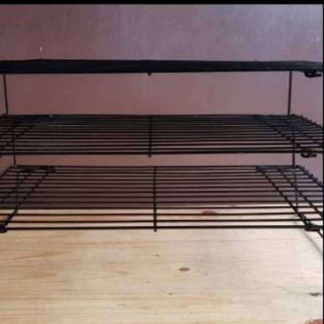 cooling rack 3 susun 40x25cm rak mendinginkan kue cake roti 3 tingkat