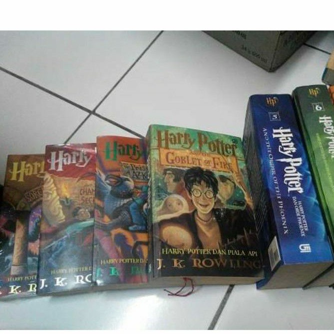 Novel Harry Potter set
