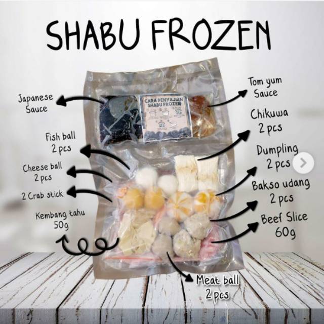 Shabu Frozen (2-3 orang)