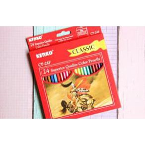 

BEST SELLER Pensil 24 Warna Kenko Panjang atk