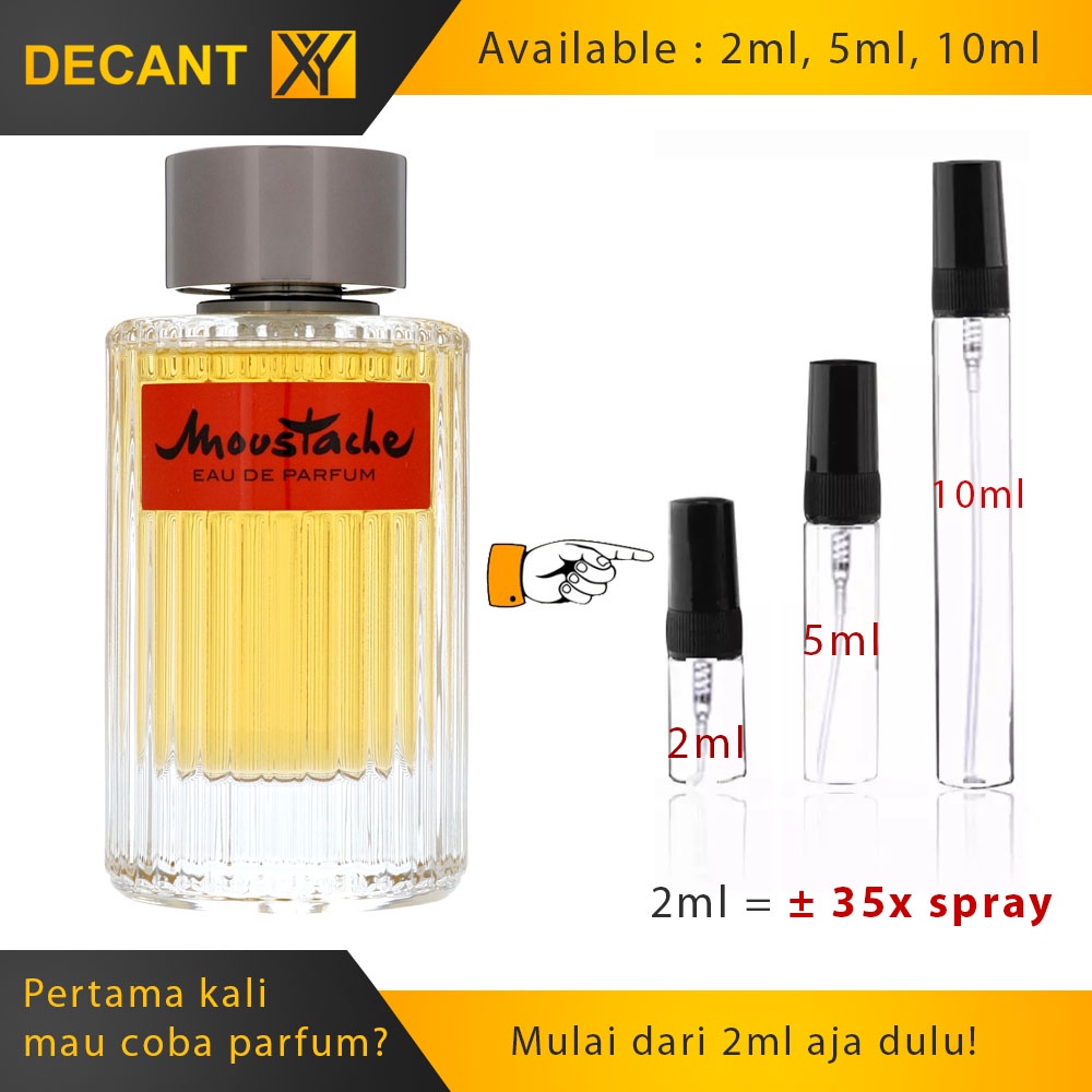 Decant Rochas Moustache Eau De Parfum 2ml 5ml 10ml