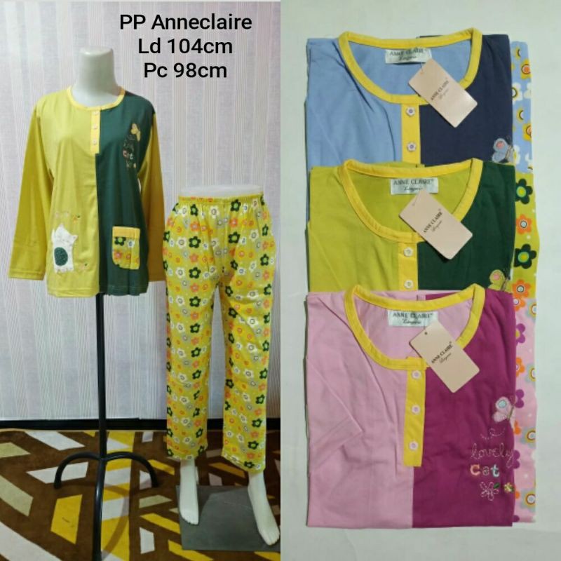 ANNE CLAIRE▪PP Lengan Panjang Babydoll Allsize 104