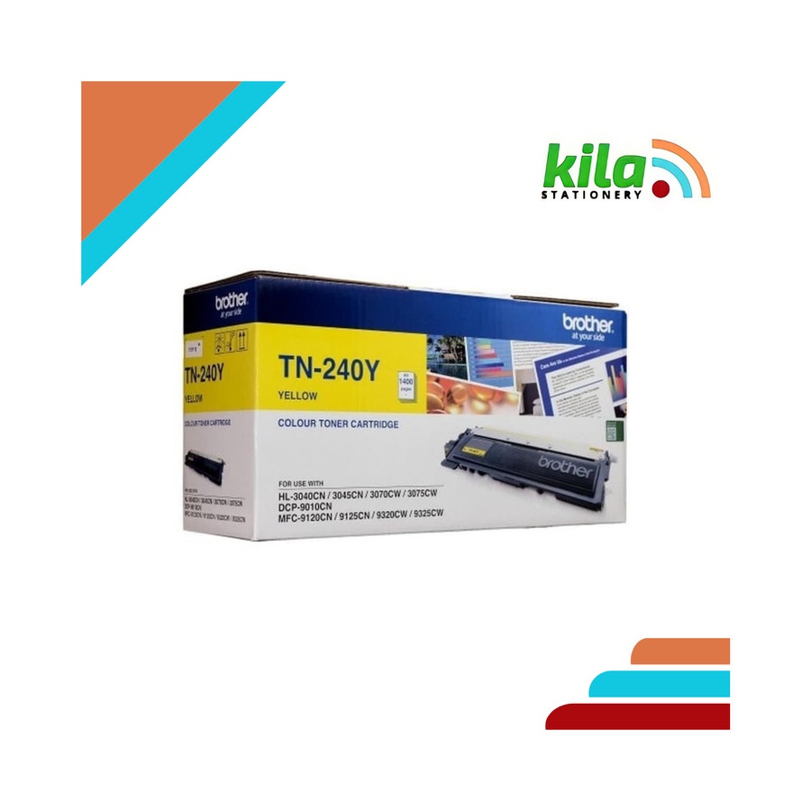 Toner Brother TN - 240 Y (Yellow) for HL-3040CN | 3045CN | DCP-9010CN