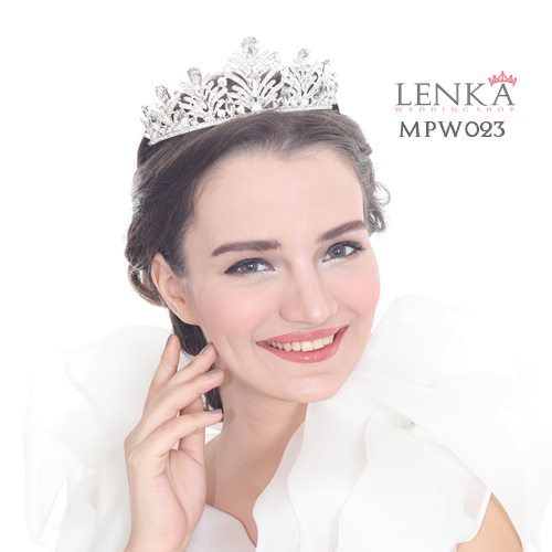 [BISA COD] MAHKOTA HEADPIECE BRIDAL AKSESORIS WEDDING PESTA WANITA MPW023