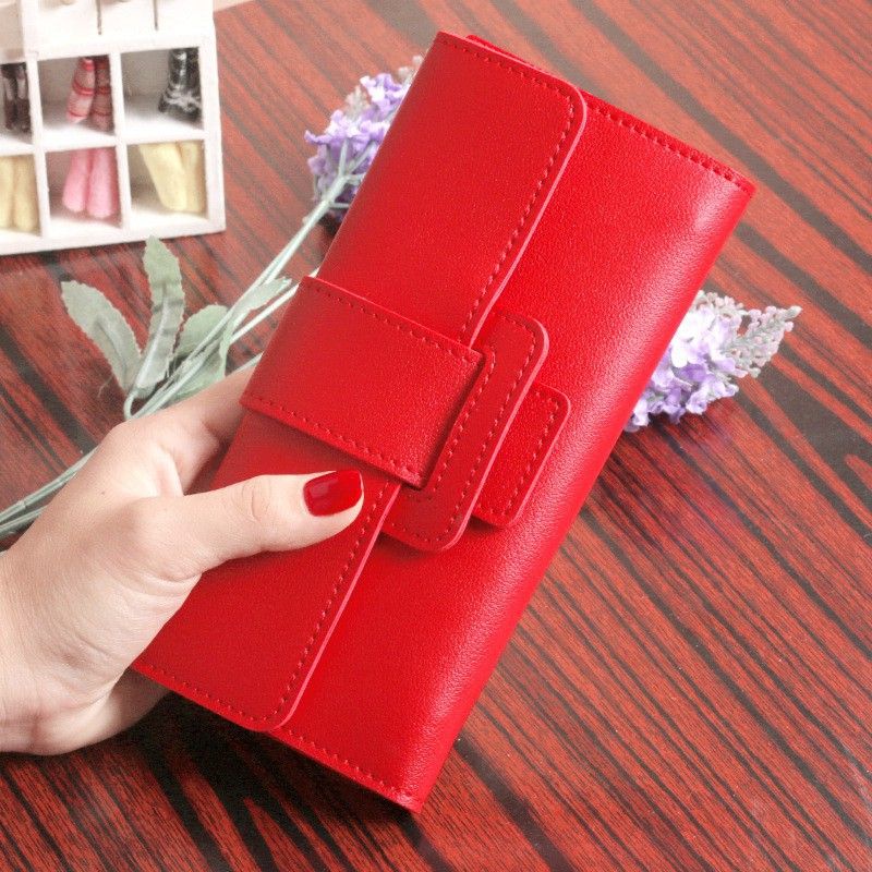 Dompet Panjang Wanita 6017 | Dompet Wanita Tri-Lipat