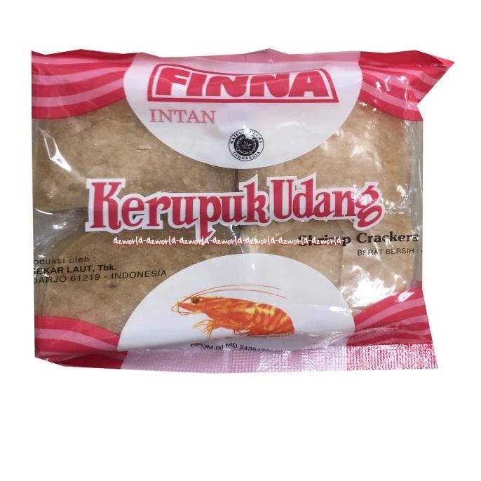 

Finna Intan Krupuk Udang Shrimp Crackers Kerupuk Udang Besar 400Gr