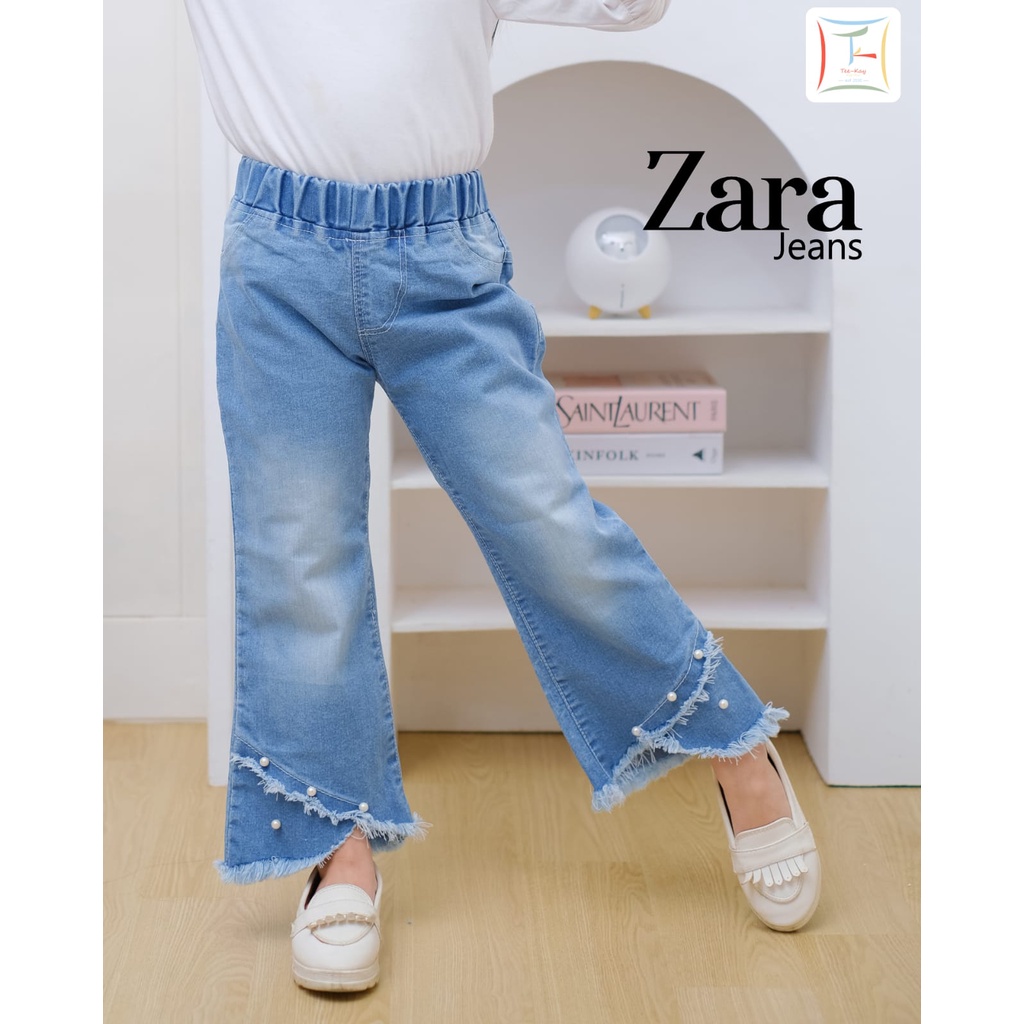 CELANA ANAK PEREMPUAN JEANS PANJANG USIA 3-5 TAHUN