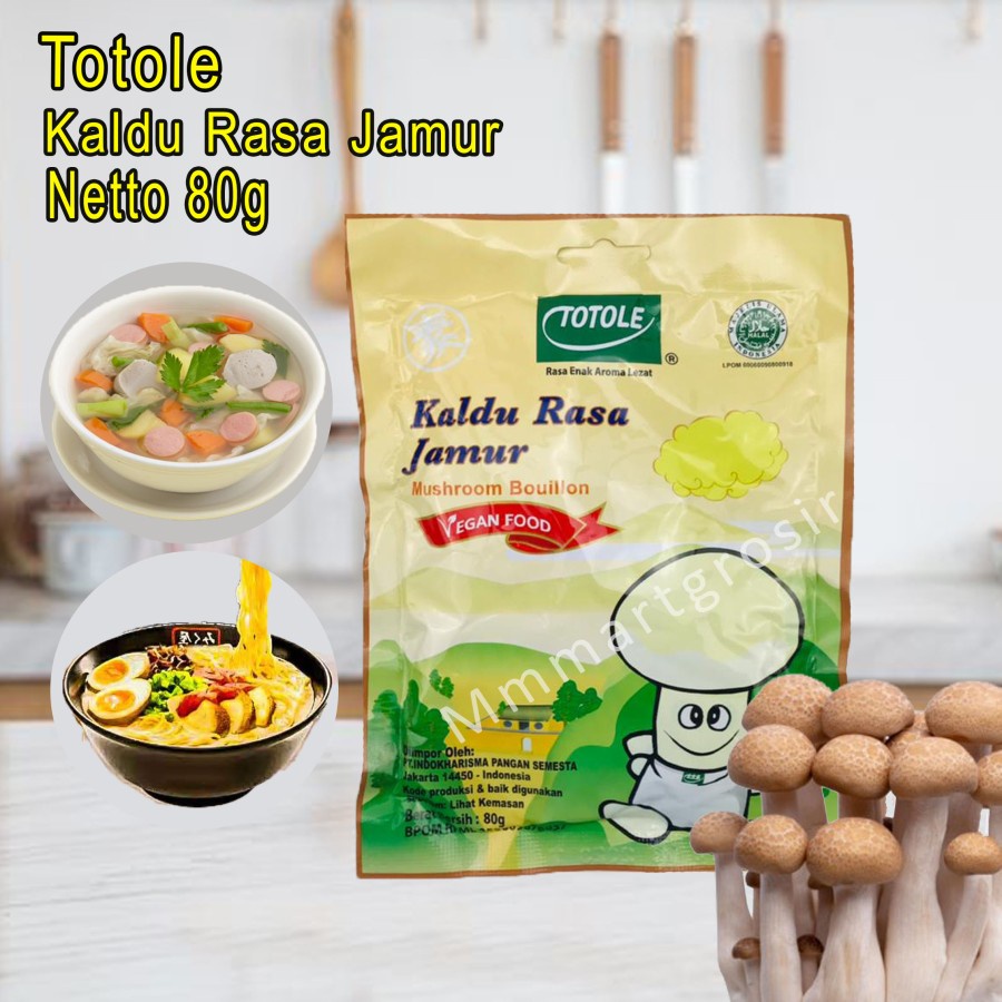 Totole / Kaldu Rasa Jamur / Mushroom Bouillon / 200g/ 400g/ 80g