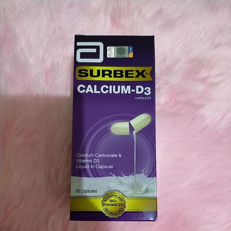 Surbex Calcium D3 60'S