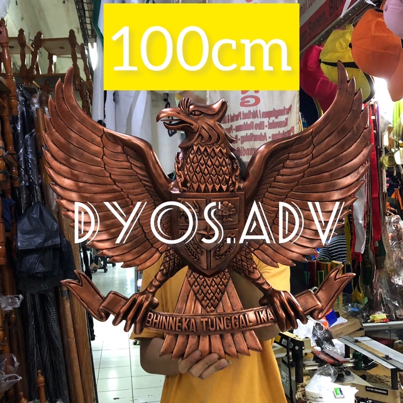 patung garuda pancasila fiber (100cm)