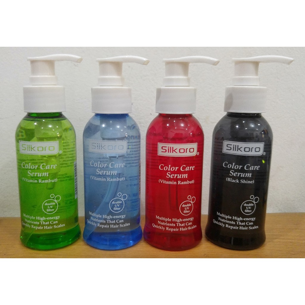 SILKORO Color Care Serum Vitamin Rambut 200 ml Double UV SILKORO Color Care Serum Vitamin Rambut 200 ml Double UV