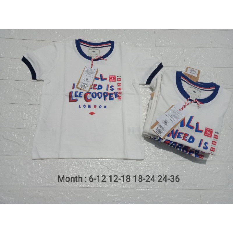 Kaos Lee Cooper Kids Original //T-shirt