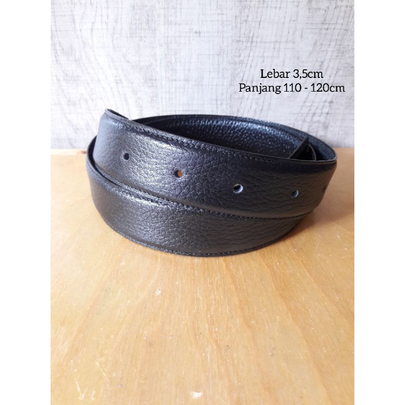 Jual Tali ikat pinggang kulit asli/tali gesper ( hanya tali saja)lebar