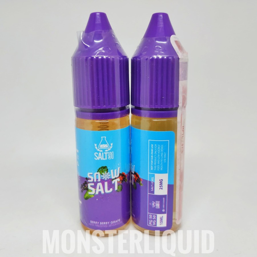 SALT SALT51 SNOW SQUAD BERRY GRAPE 25MG 15ML