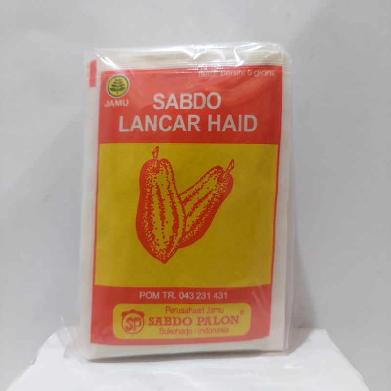 

jamu lancar haid kates sabdo palon 1pack