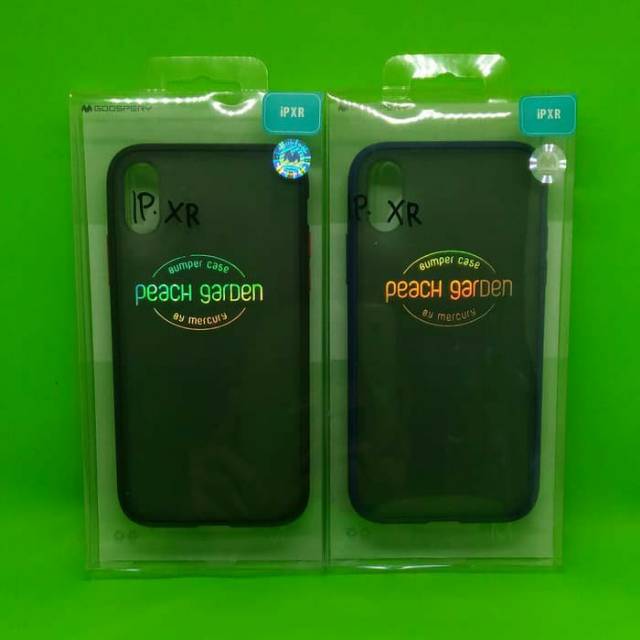 mercury goospery peach garden bumper case iphone XR