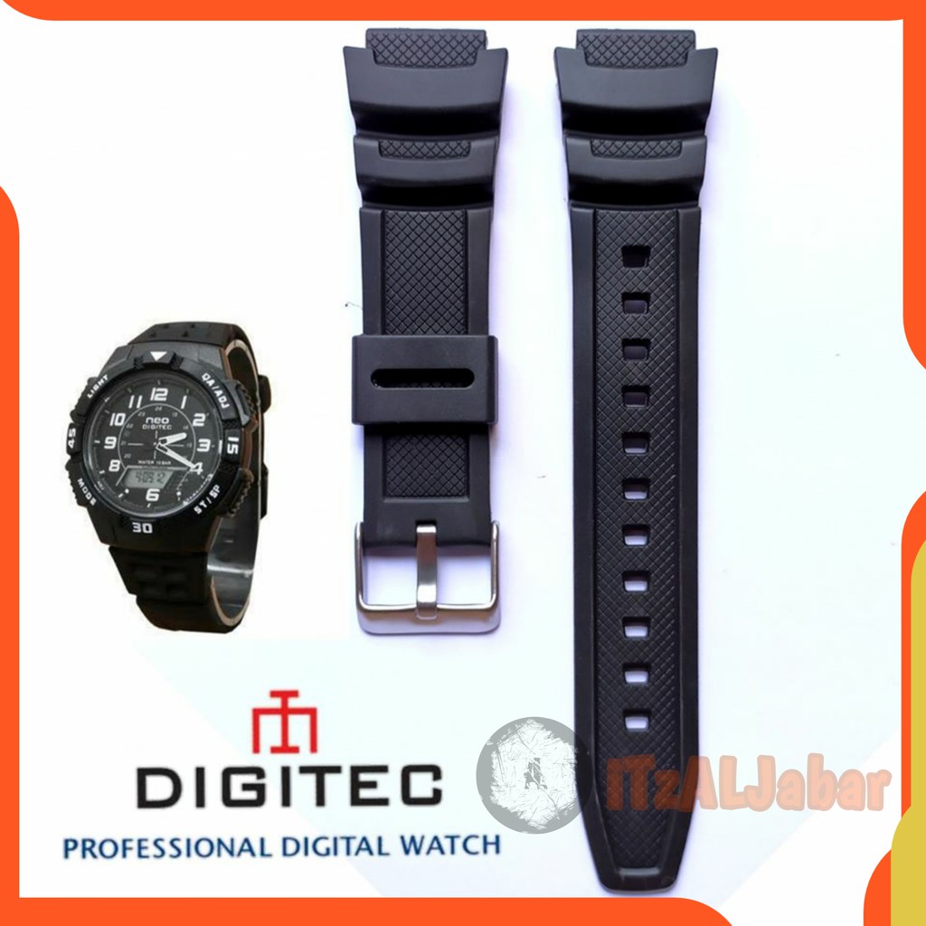 Tali jam tangan Digitec Neo 1002 Rubber strap Tali jam Digitec NE 1002