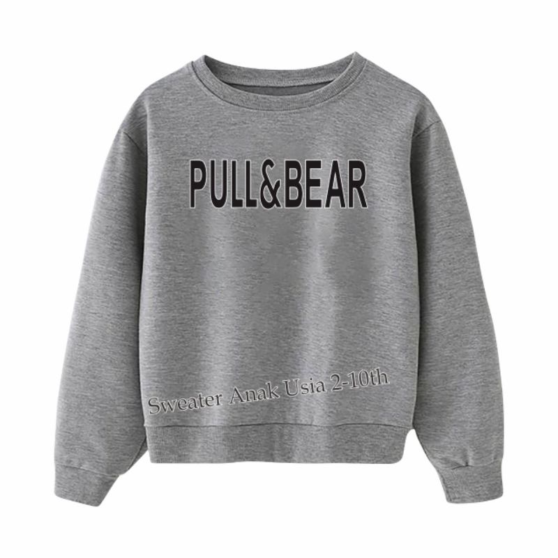 ((IB))SWEATER ANAK2 UNISEX/PVLLBEAR DIGITAL SABLON