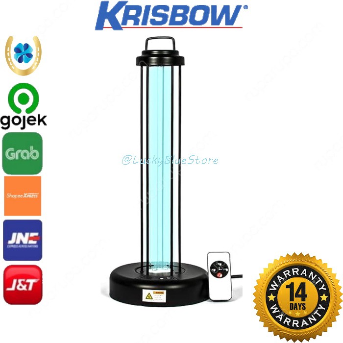 Krisbow +REMOTE Lampu Standing Uv Disinfektan Sterilizer 36 W