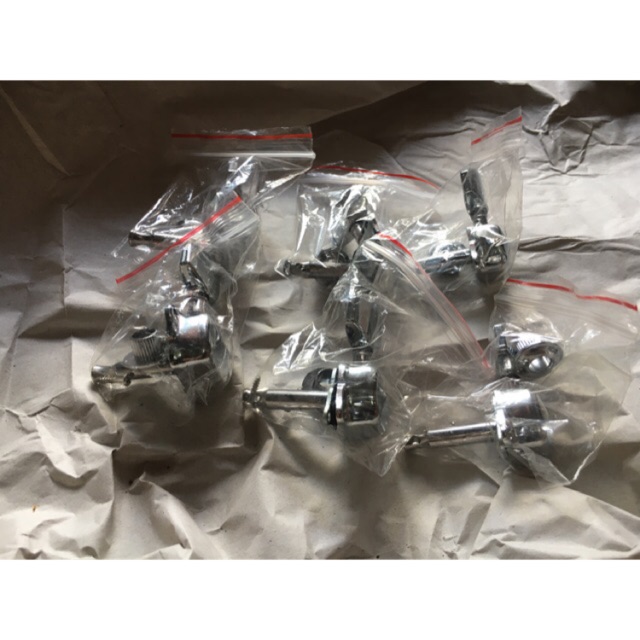 Dryer Gitar satuan Akustik Chrome / Dryer Kaleng / Pemutar Senar