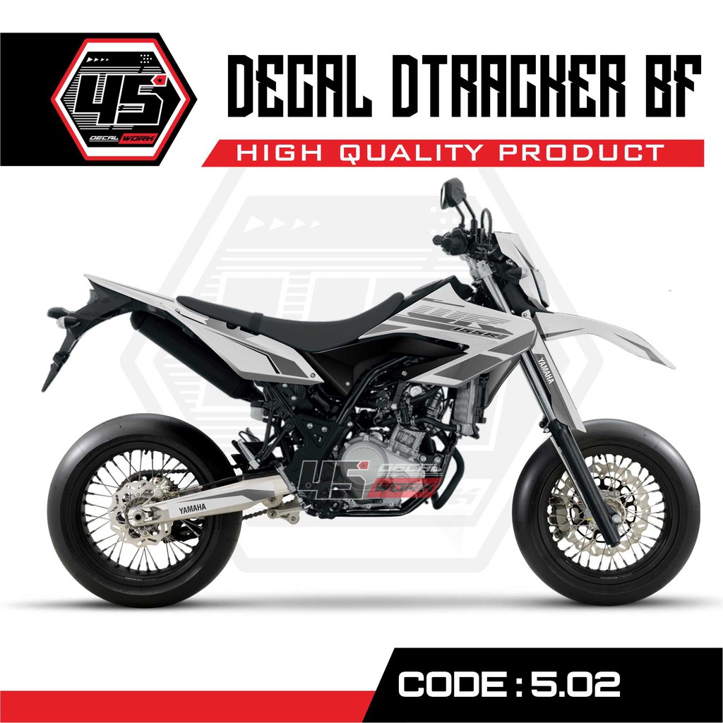 DECAL WR155R SIMPEL PUTIH