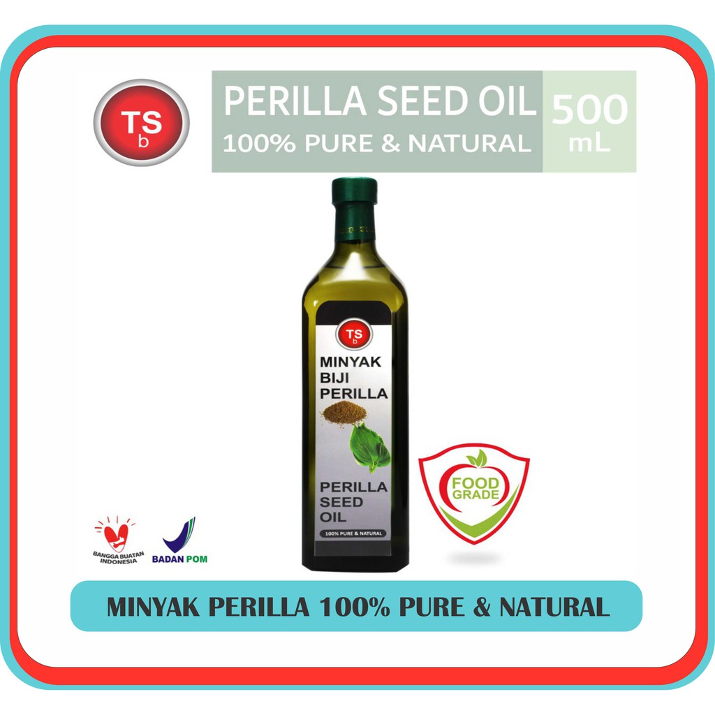 

TSb - Perilla Seed Oil Minyak Biji Perilla TSBali 100% Murni & Alami 500ml & 1000ml