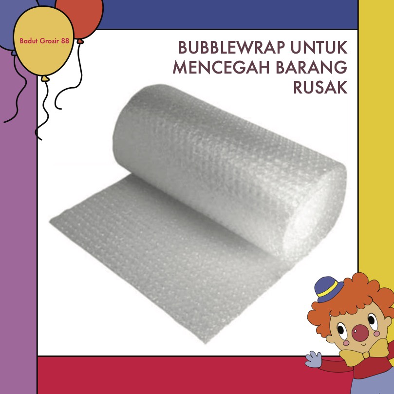 

BUBBLEWRAP TAMBAHAN PACKING AGAR AMAN